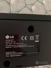 Sound Bar LG modelo SK1