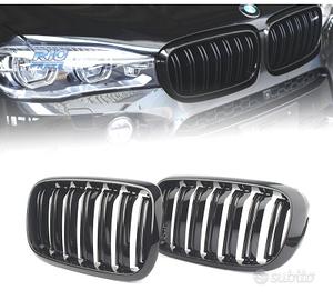 GRIGLIA BMW X5 F15 13-20 X6 F16 14- LOOK M NERO LU