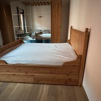 Letto contenitore Hurdal Ikea Legno