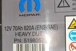 Batteria Fiat Mopar Exide 70ah