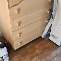 Cassettiera Pali 4 cassetti – buono stato – 80€