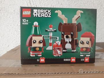 LEGO Set 40353 - Brickheadz - Renna Elfo ed Elfa