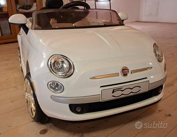 Baby car macchina elettrica FIAT 500 12 V 