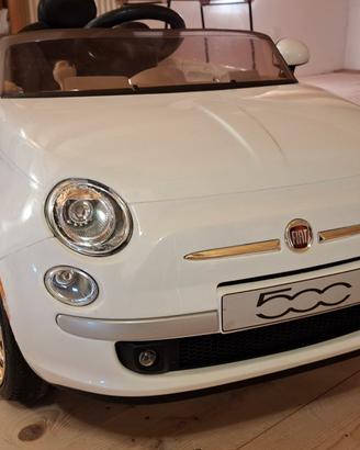 Baby car macchina elettrica FIAT 500 12 V 