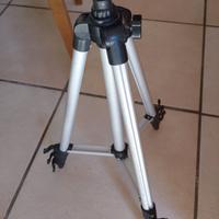 trepiede alluminio telescopico