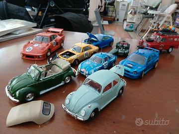 collezione di automodelli 