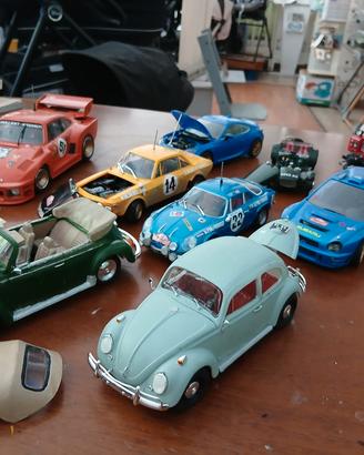 collezione di automodelli 