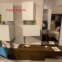 Parete living #2 Mod. Inclin-Art + Modul-Art -