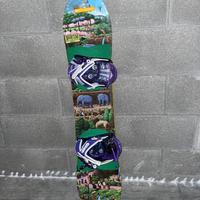 Tavola Snowboard Burton 100cm, attacchi Bur