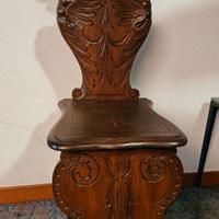 n. 2 sedie antiquariato