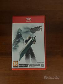 Final fantasy 7 remake intergrade Nintendo switch2