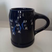 Tazza Mug "YES" plurilingue