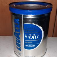 latta caffè lavazza vuota 