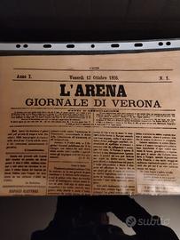 giornale arena n1