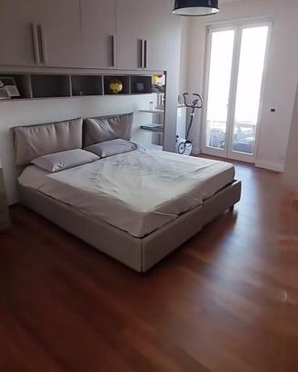 Armadio ponte con struttura letto ( mai usato)