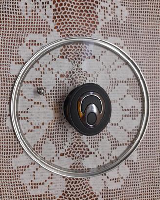 Coperchio in vetro temperato diam 20 cm nuovo