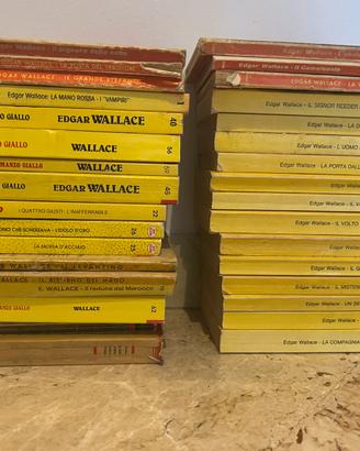 Libri Giallo Edgar Wallace Vintage