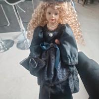 Bambola Porcellana Vintage stile Vittoriano - Abit