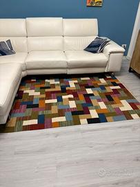 Tappeto multicolore