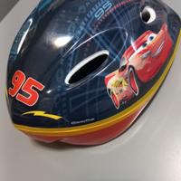 casco per bambini Cars M 52/56 cm con protezioni