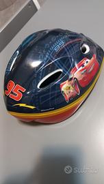 casco per bambini Cars M 52/56 cm con protezioni
