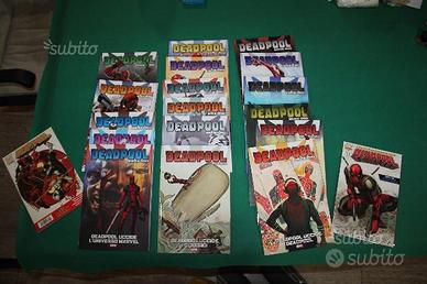"Collezione deadpool serie oro tutto sport 1-17