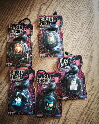 Set auricolari Lupin 1998 Banpresto 