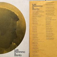 Disco vinile F. De Andrè - Tutti morimmo a stento