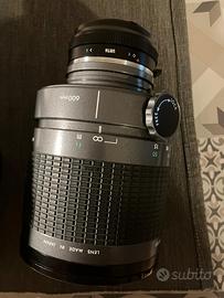 Obiettivo vintage Sigma 600 per Minolta