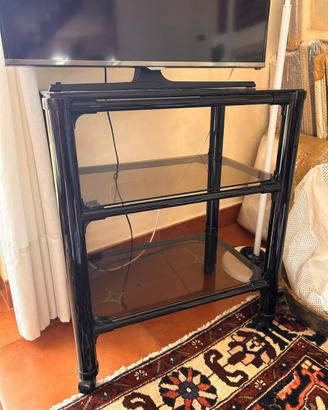 Carrello vetro per sala