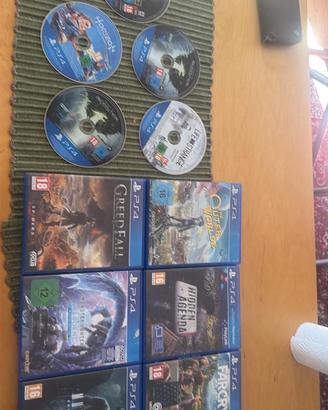 Ps4 console e anche questi cd games
