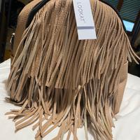 Zainetto lookat con frange- nuovo con carrellino