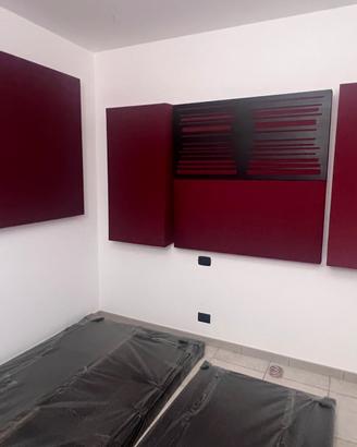 Trattamento Acustico OUDIMMO per sala mix