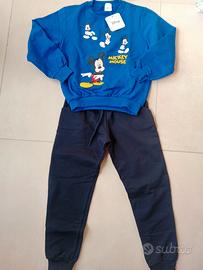 Tuta Bimbo Mickey Mouse Disney 7 Anni - NUOVA