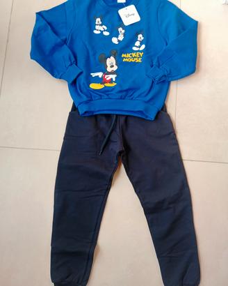 Tuta Bimbo Mickey Mouse Disney 7 Anni - NUOVA