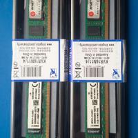 MEMORIE RAM KINGSTON 8 GB (2 x 4 GB) DDR3 1600 MHz