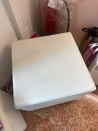 Pouf grande. 53x53 avorio