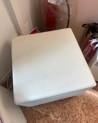 Pouf grande. 53x53 avorio