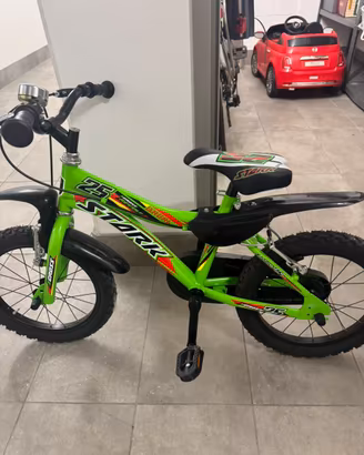 Bicicletta bimbi BRERA MODELLO STARK  16 pollici