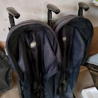 Passeggino gemellare peg perego
