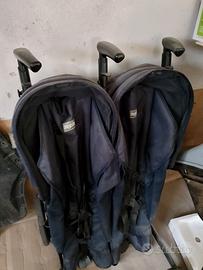 Passeggino gemellare peg perego
