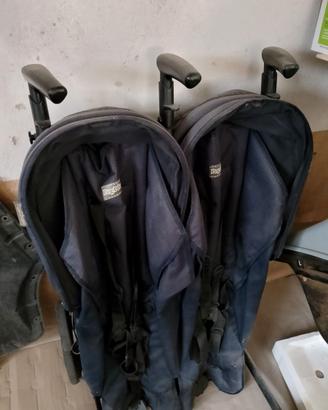 Passeggino gemellare peg perego