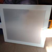 GLASSVIK IKEA 60x64 bianco/vetro smerigliato