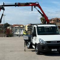 Iveco Daily 35c11 cassone fisso gru+jib