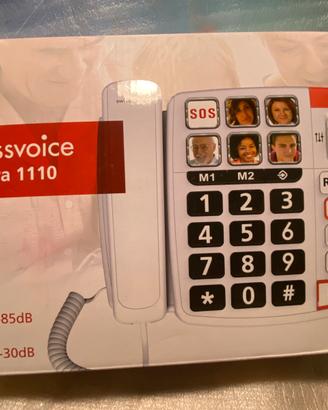 Telefono fisso per anziani , numeri grandi .