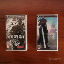 MGS Peace Walker + FF7 Crisis Core (PSP)