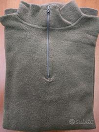 maglioncino lupetto con zip - Tg. L.