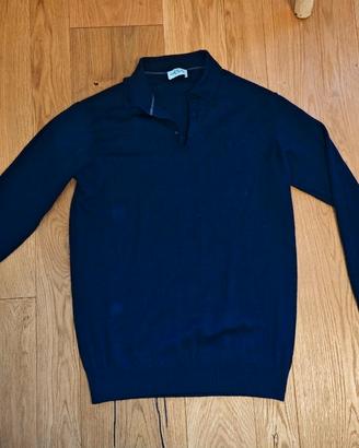 maglione Harmont&Blaine 100% lana merinos veste XL