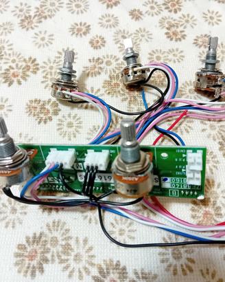 Yamaha TRBX 504/5 onboard bass preamp