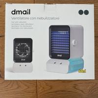 Ventilatore da scrivania Dmail con nebulizzatore